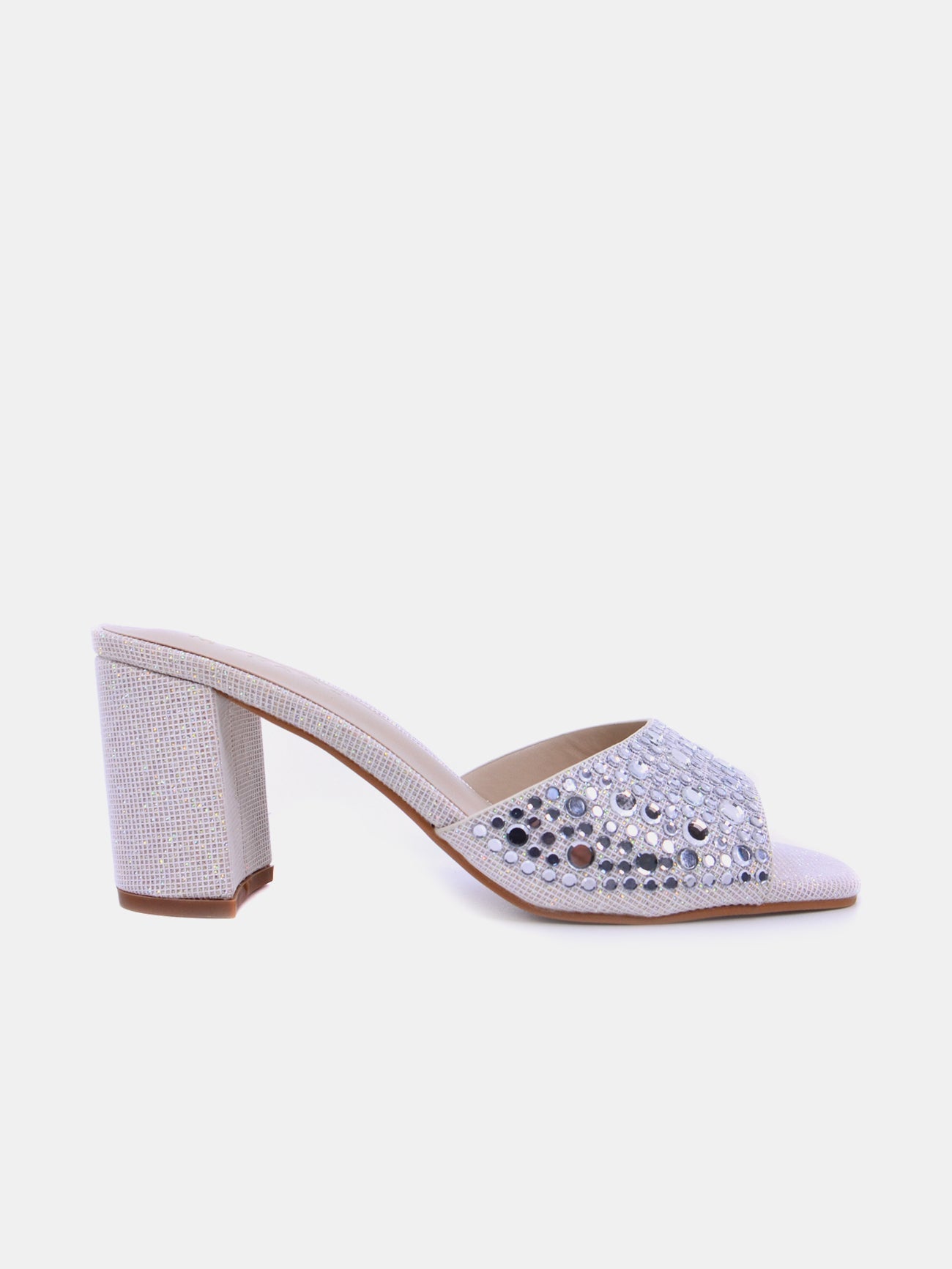 Mynaal Women's block heel sandal-18F8845-10-Beige