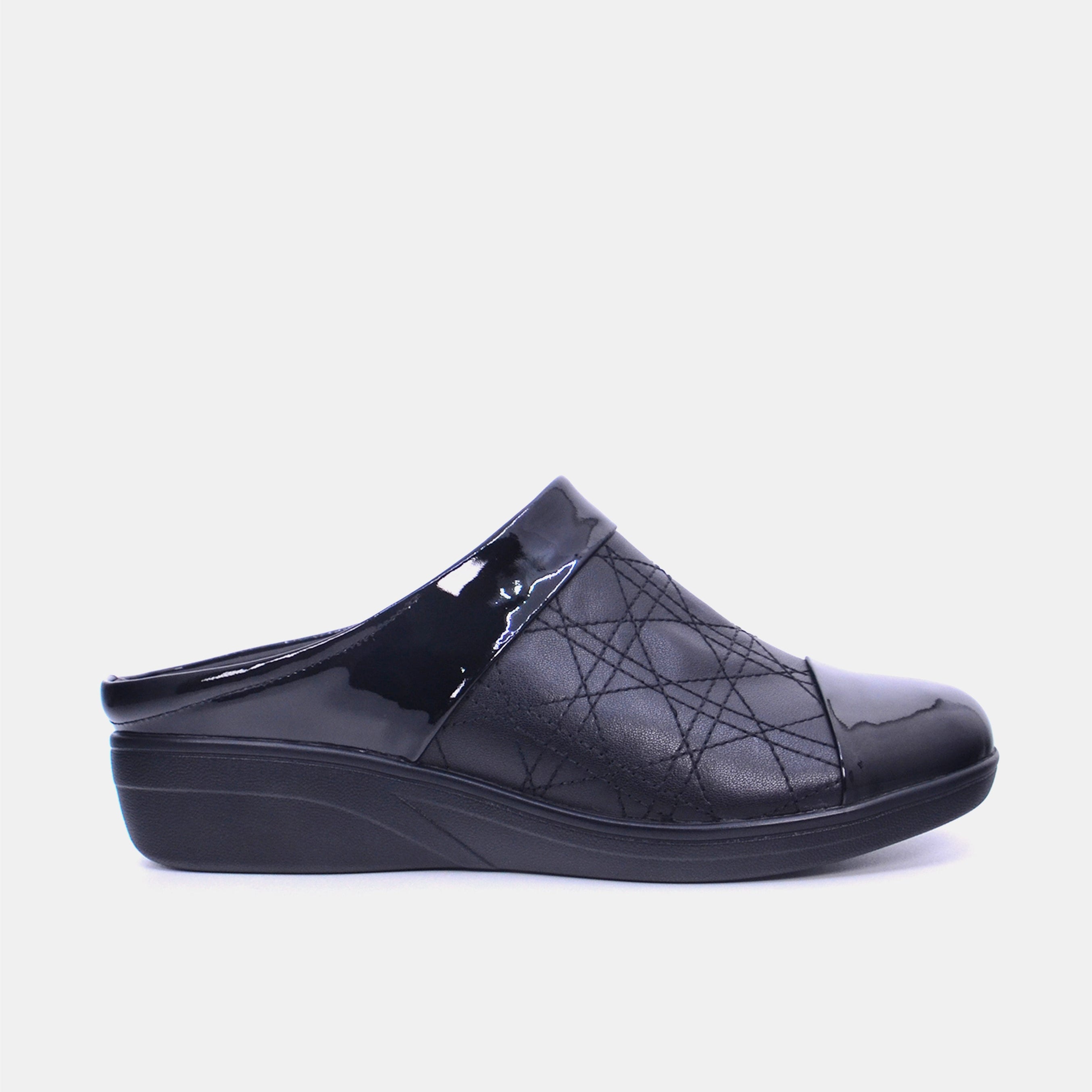 Mynaal Women's mule sandal- 2418-25 -Black