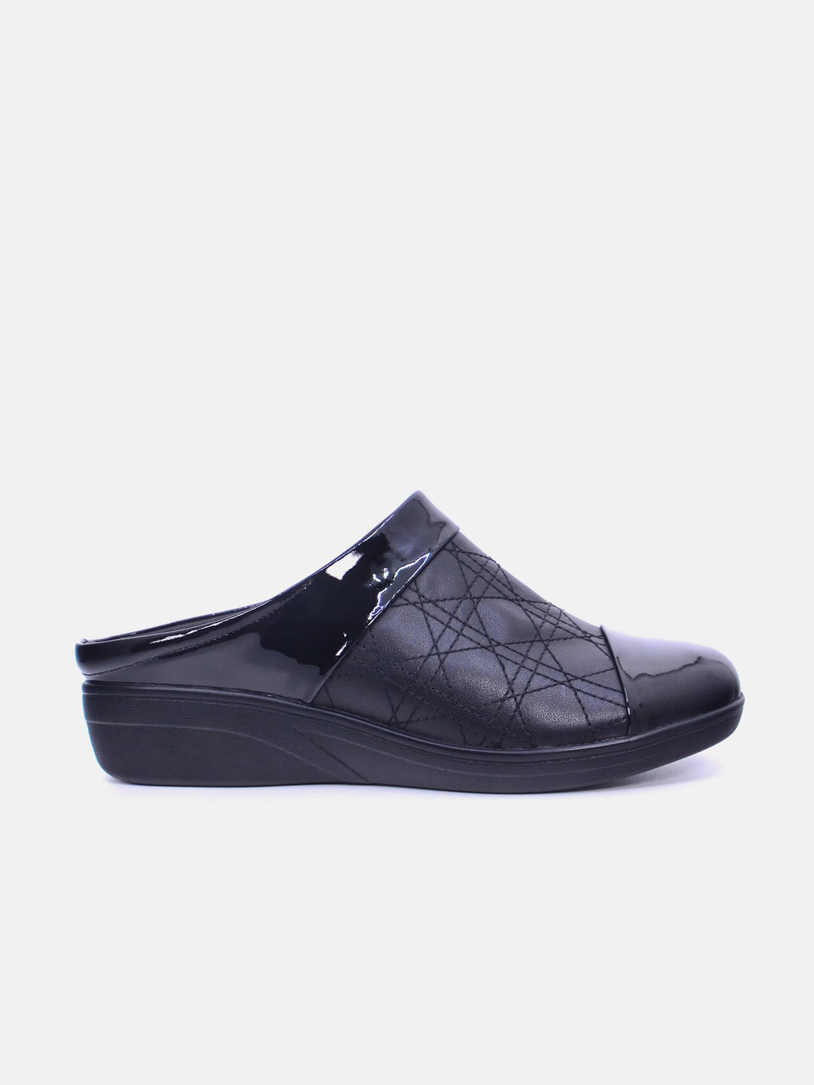 Mynaal Women's mule sandal- 2418-25 -Black