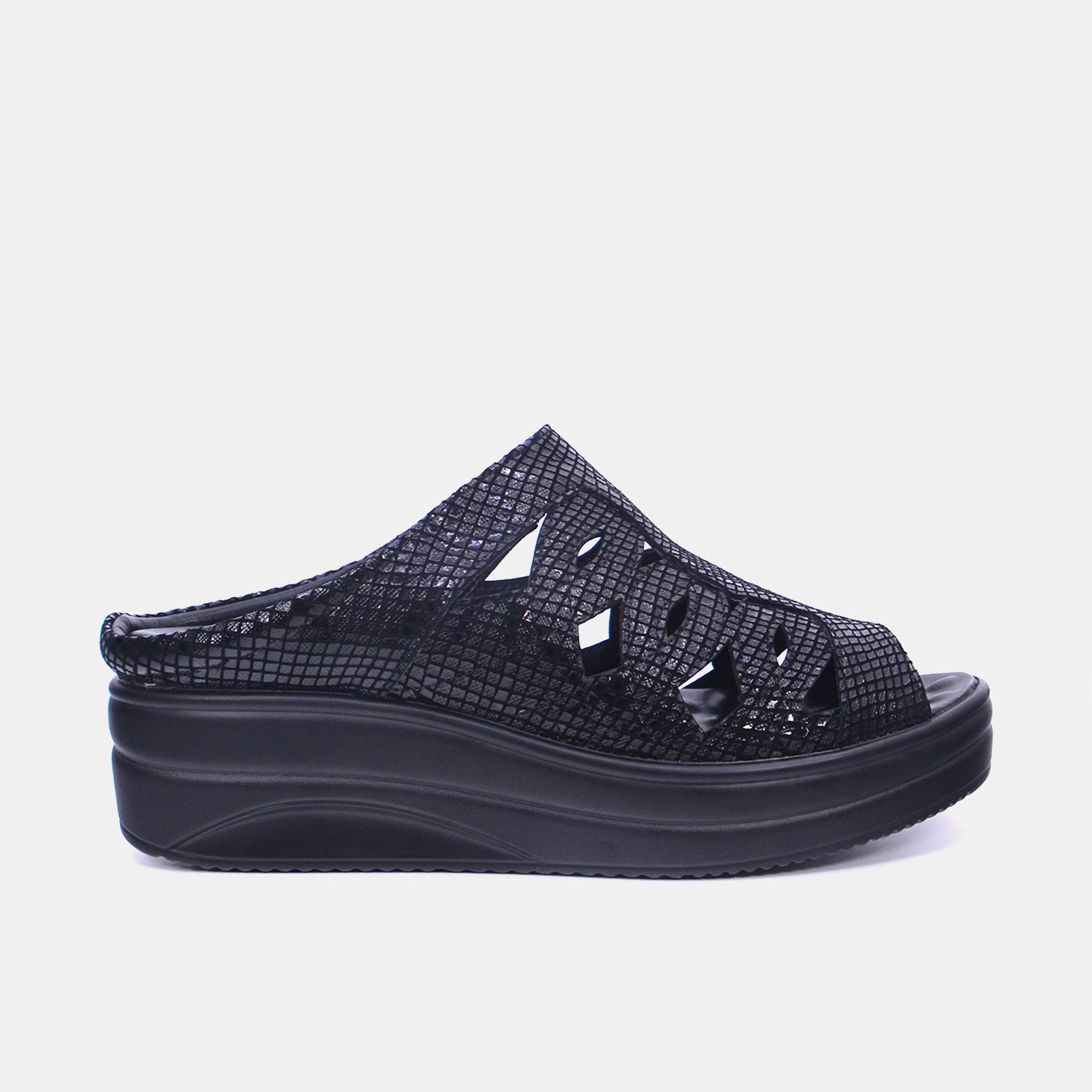 Mynaal Women's platform sandal- 2513-20 -Black