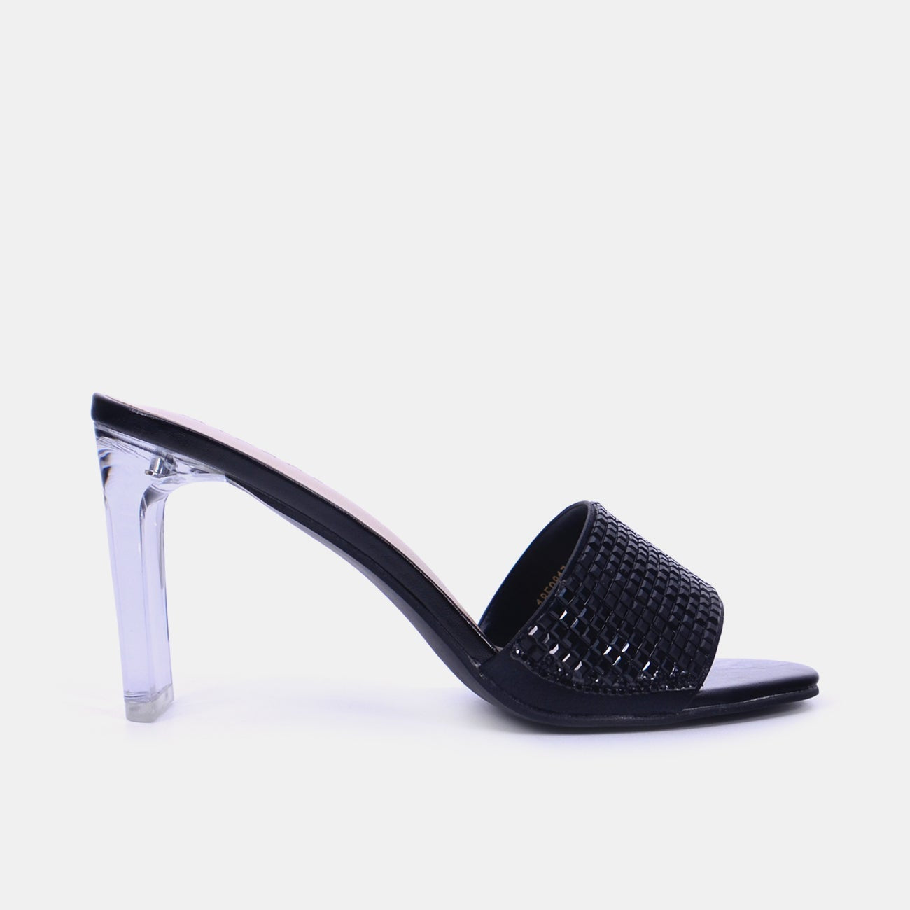 Mynaal Women's block heel sandal-18F9817-23-Black