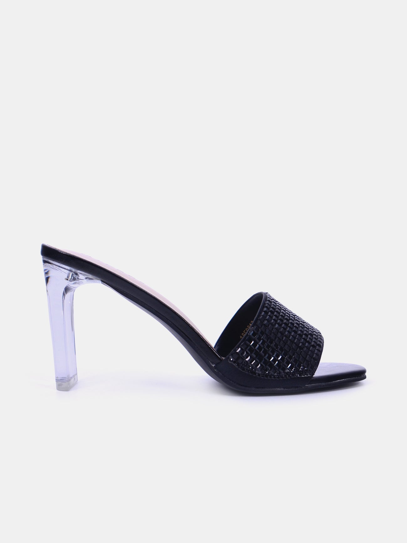 Mynaal Women's block heel sandal-18F9817-23-Black