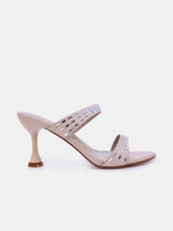 Women's spool heel sandal - 8TV95-12