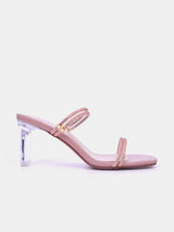 Women's block heel sandal - F103-6