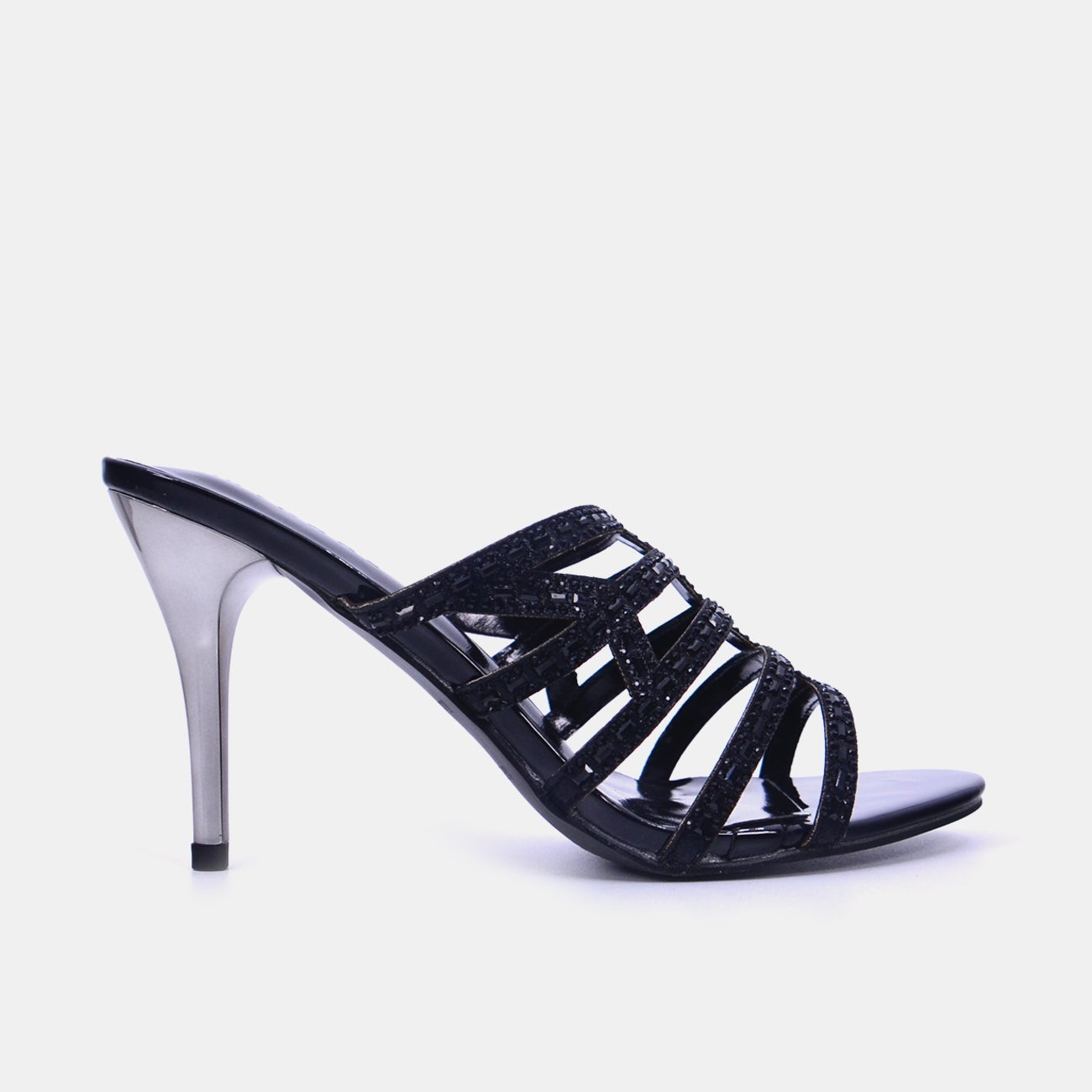 Mynaal Women's pencil heel sandal-18F9885-837-Black