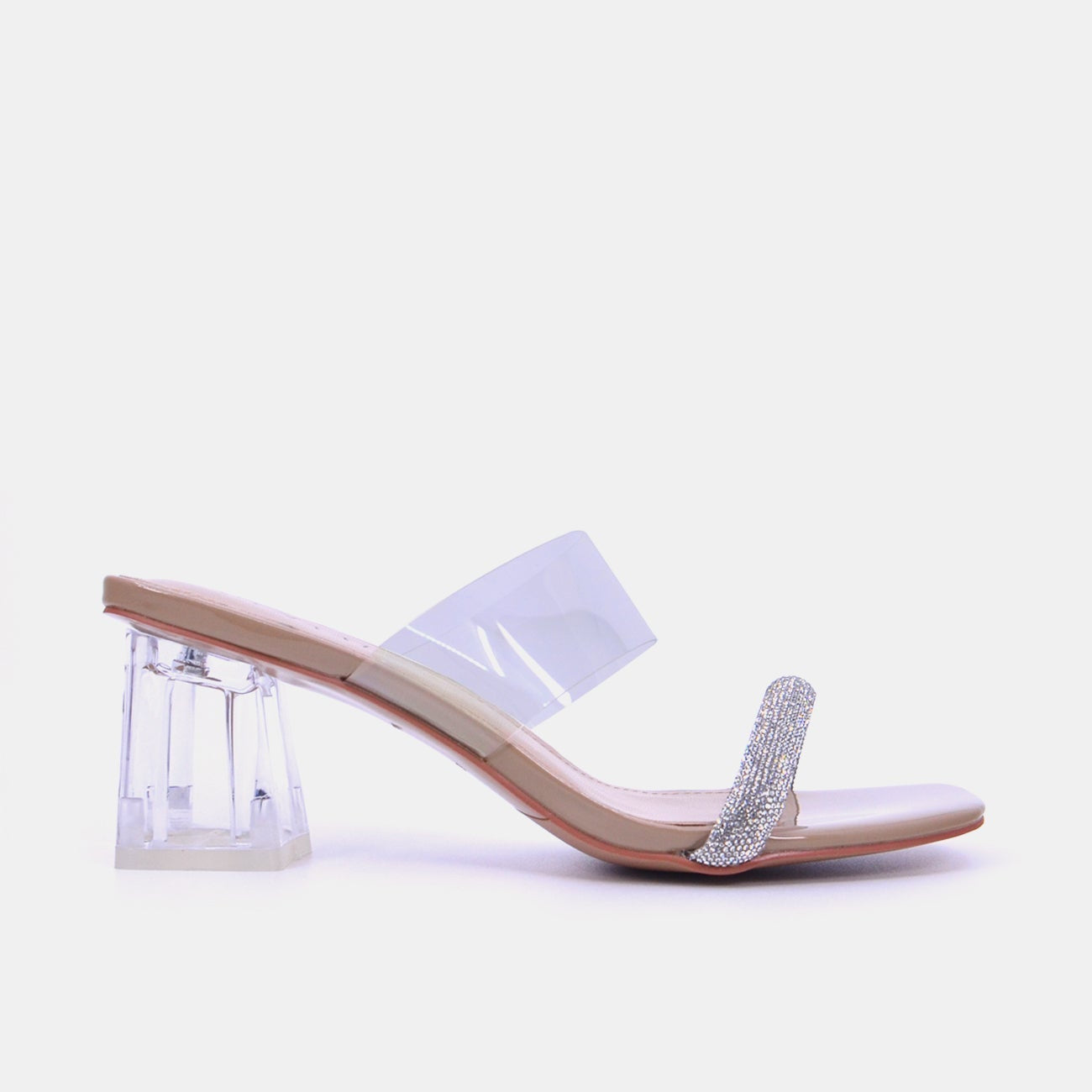 Mynaal Women's block heel sandal-6255-15-Beige