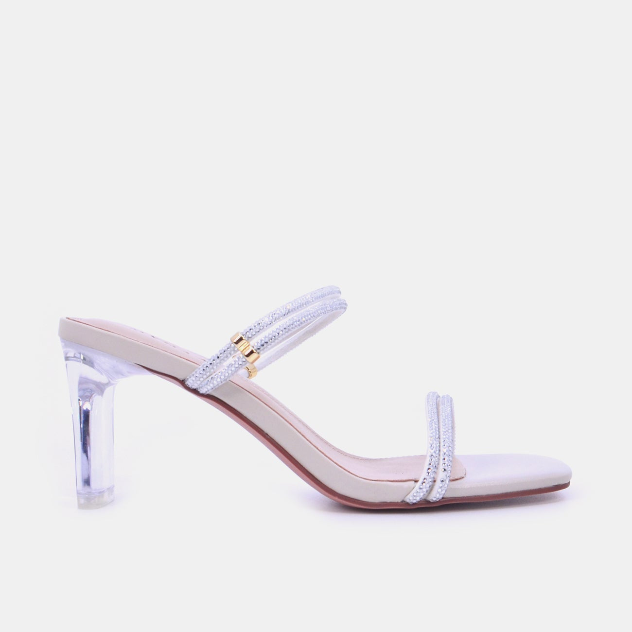 Mynaal Women's block heel sandal-F103-6-Beige