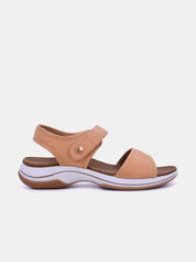 Mynaal Women's flat sandal-18F8845-10-Beige