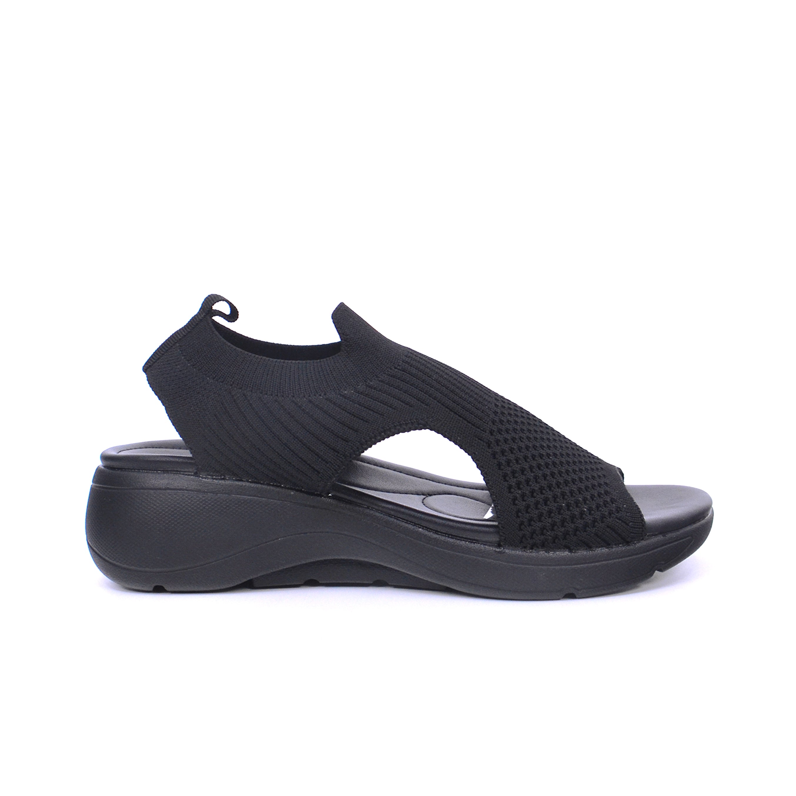Mynaal Women's sporty slingback sandal-414RJ382-Black