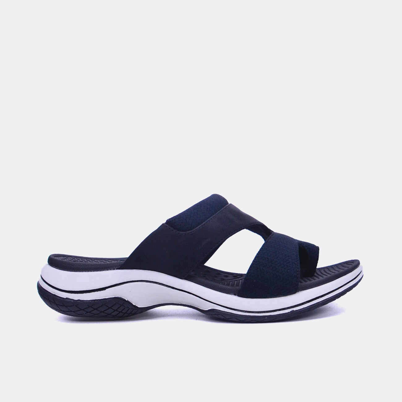 Mynaal Women's flat sandal-23ABT173-Black