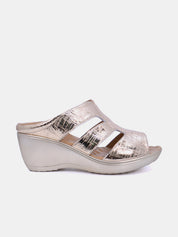 Mynaal Women's wedge heel sandal- 20926-50 -Gold