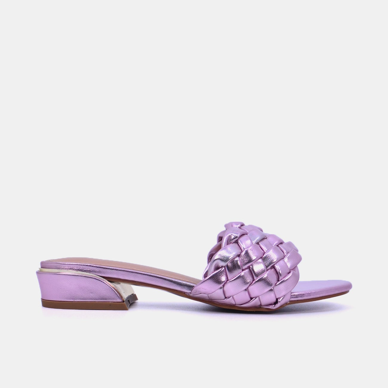 Mynaal Women's block heel sandal-23BYD011-Pink