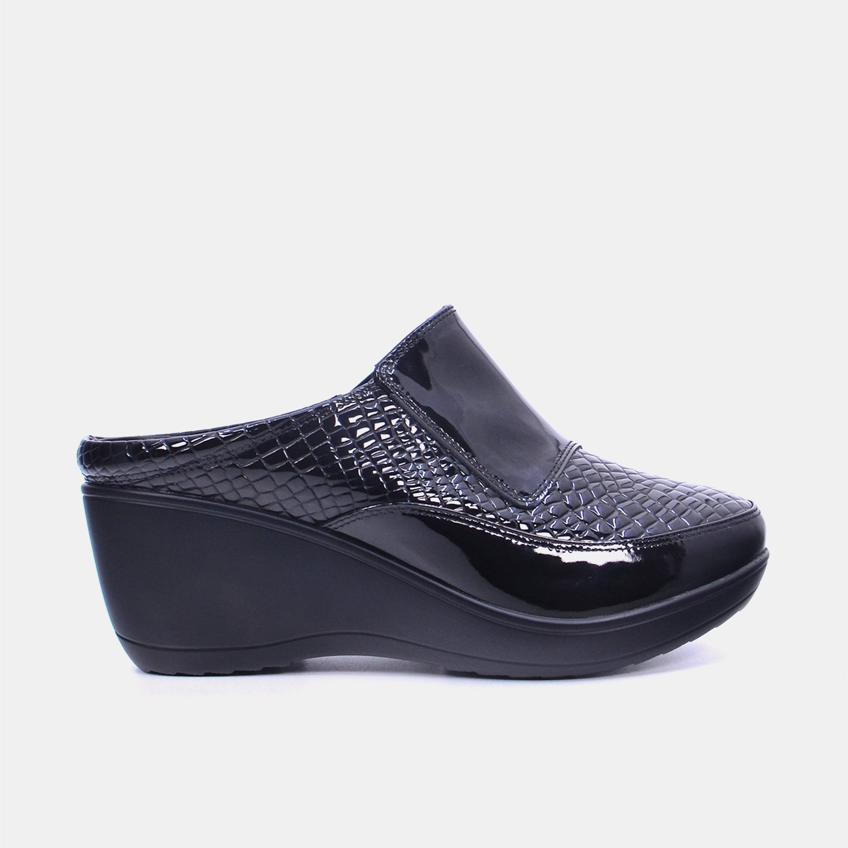 Mynaal Women's wedge heel sandal- 20926-11 -Black