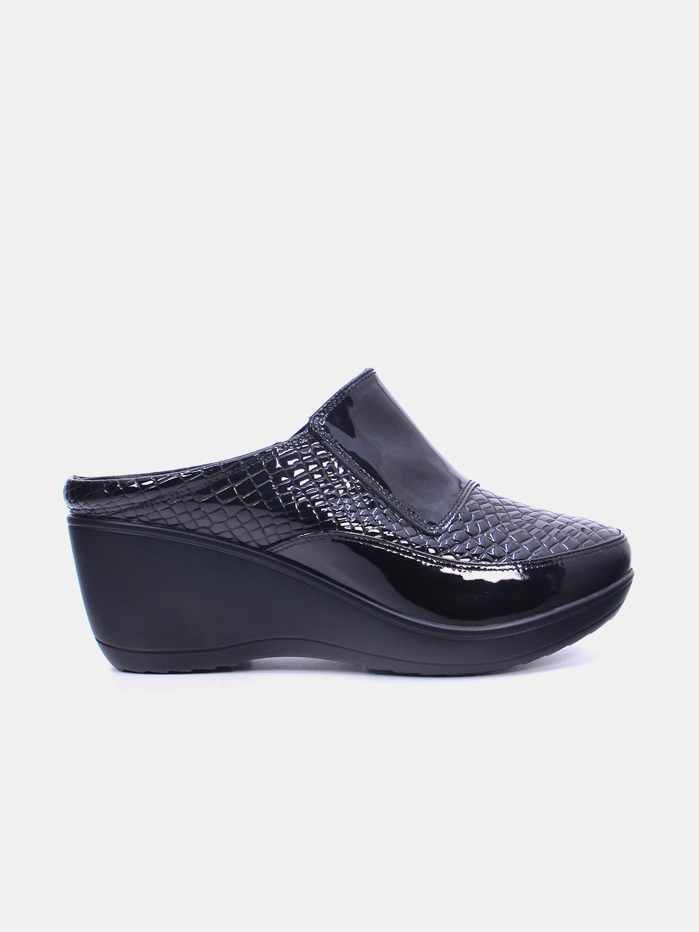 Mynaal Women's wedge heel sandal- 20926-11 -Black