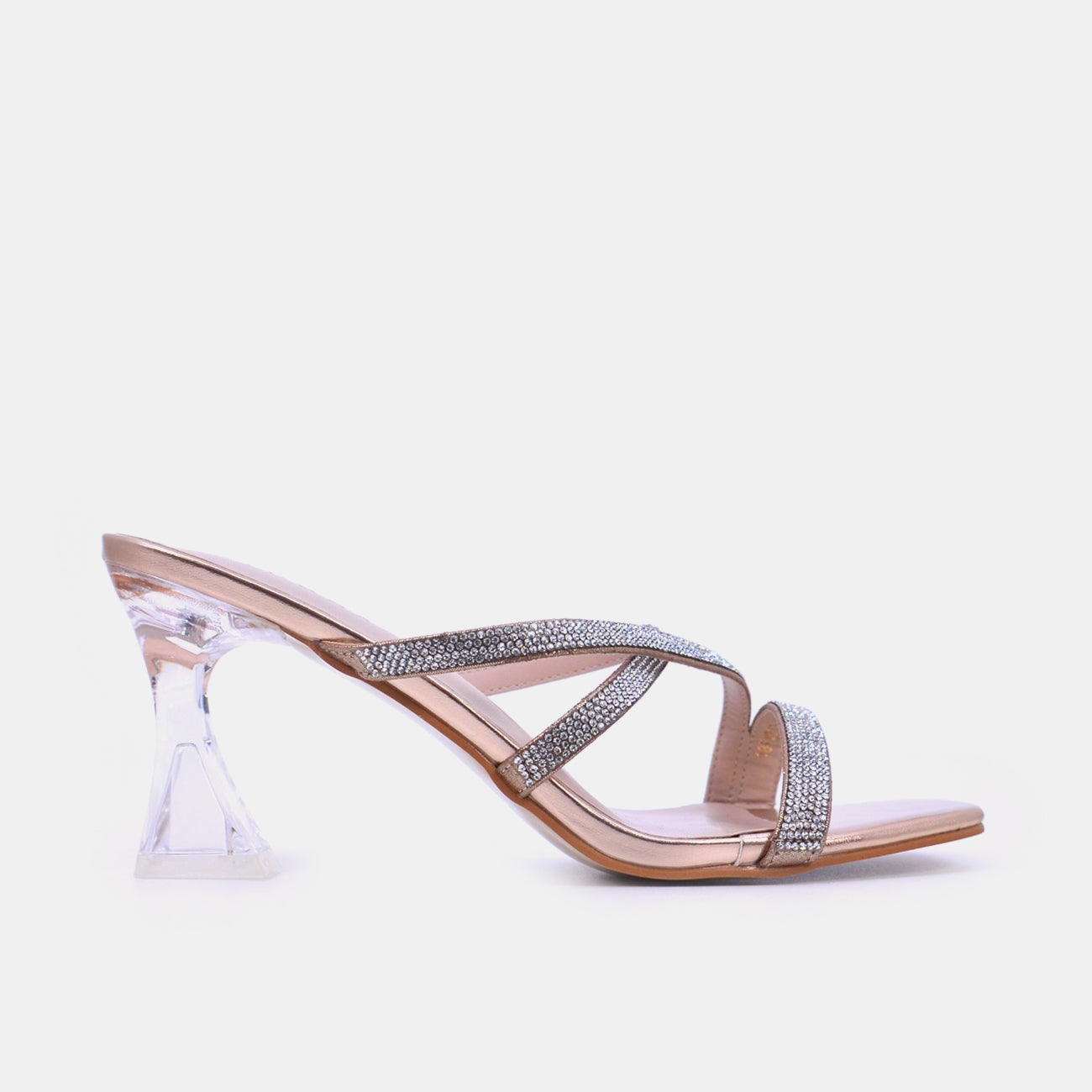 Mynaal Women's spool heel sandal-18F2233-19-Beige