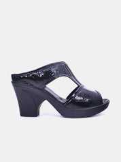 Mynaal Women's wedge heel sandal- 19017-62 -Black