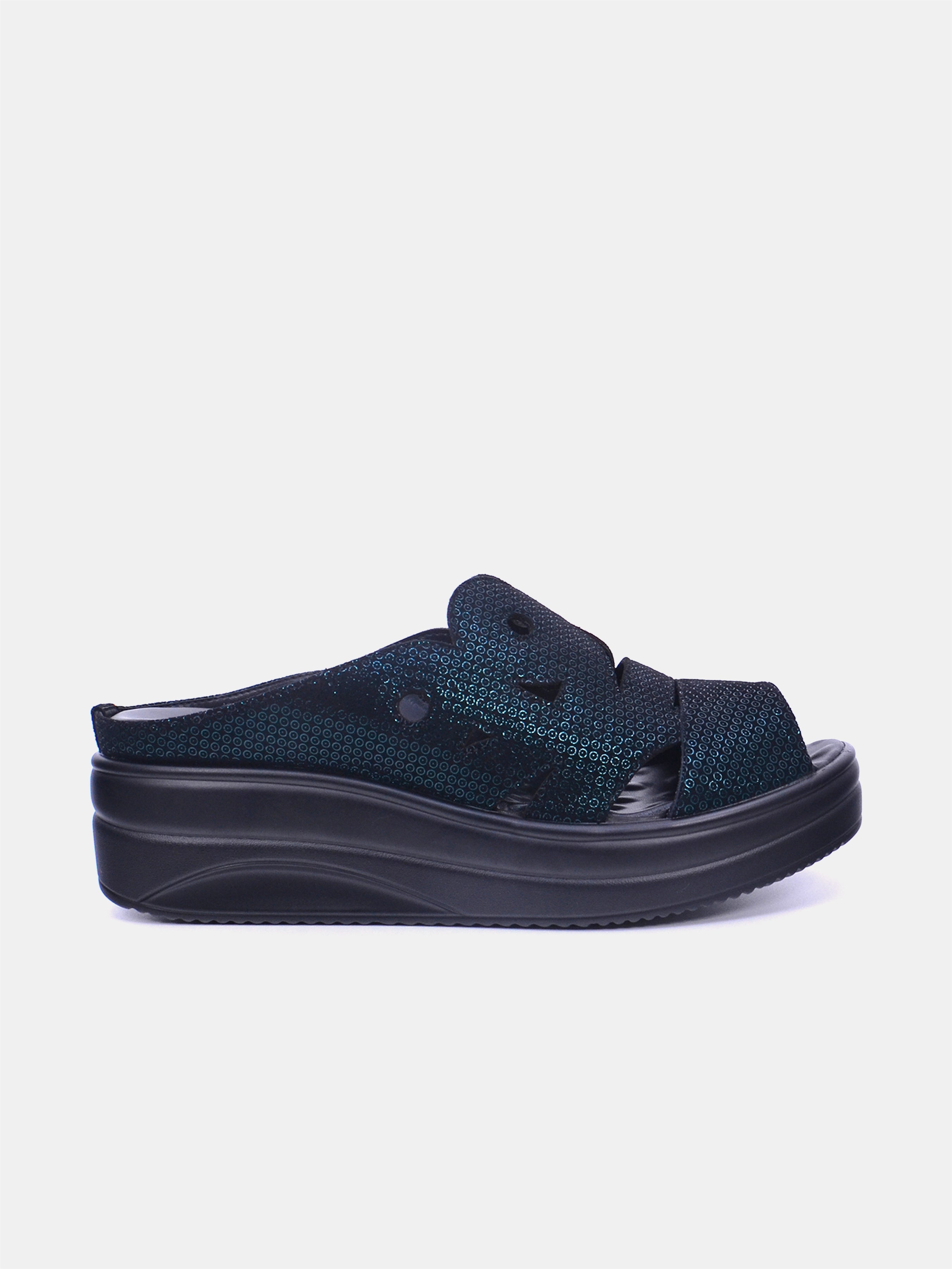 Mynaal Women's platform sandal- 2513-21 -Green