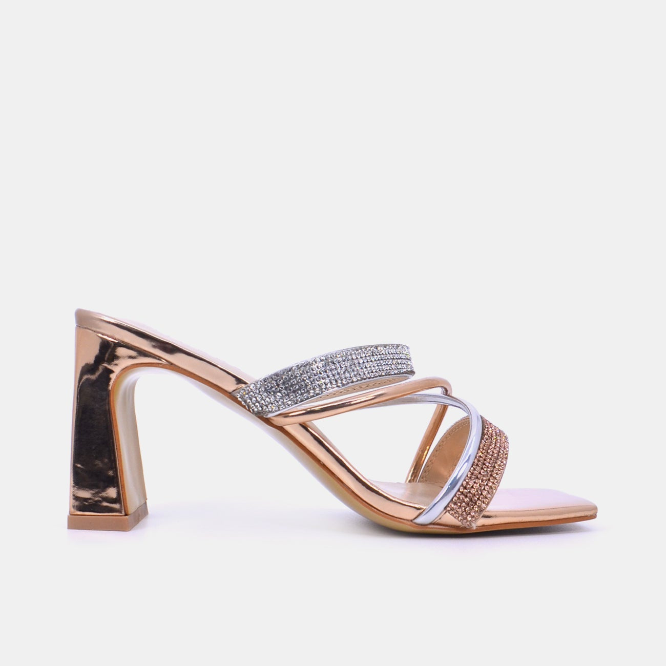 Mynaal Women's block heel sandal-6F2086-23-Beige