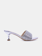 Women's spool heel sandal - 6F5972-12