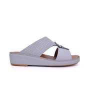 Mynaal Men's flat sandal - B121 - Gray