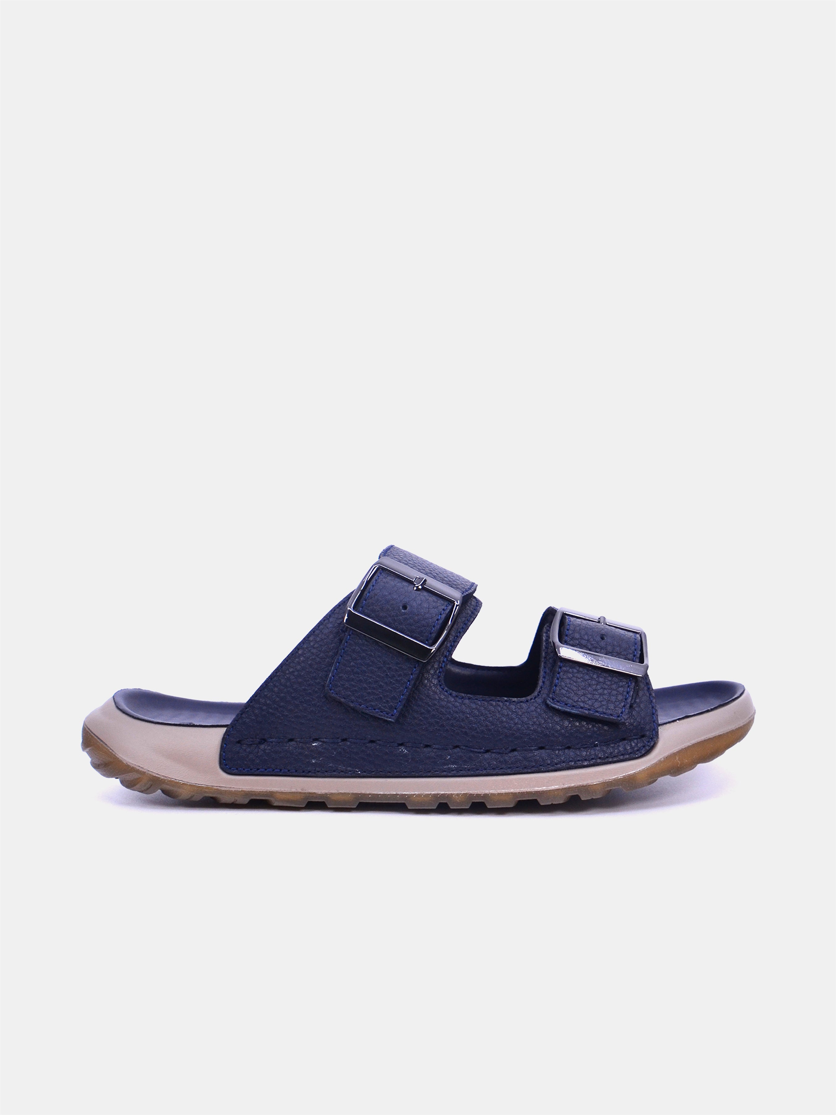Mynaal Men's flat sandal -  23218-2  - Navy