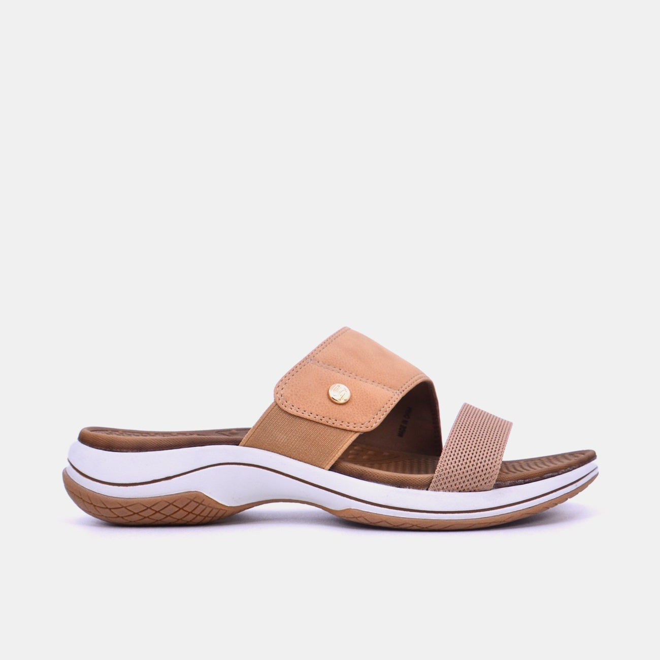 Mynaal Women's flat sandal-23ABT172-Beige