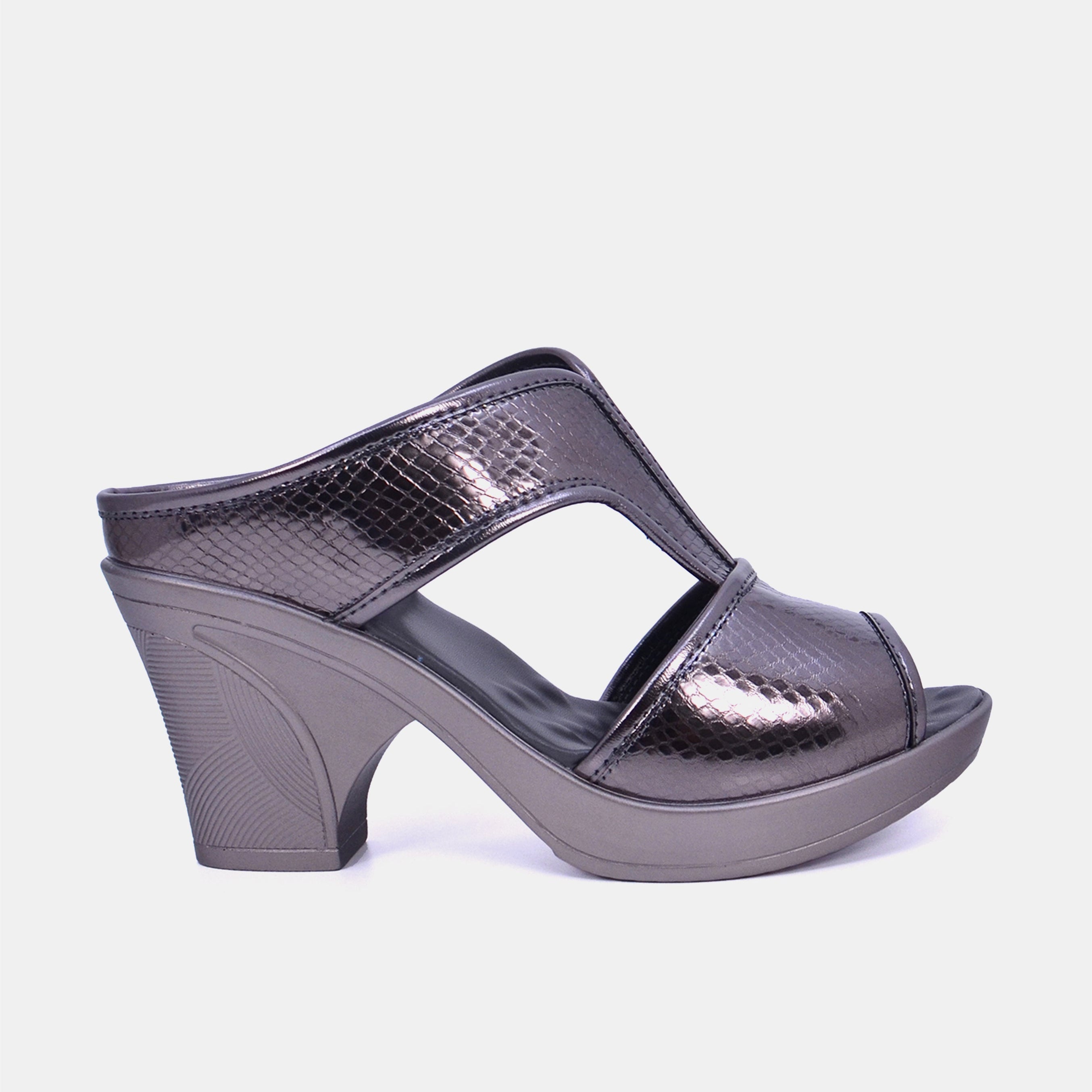 Mynaal Women's wedge heel sandal- 19017-62 -Gray