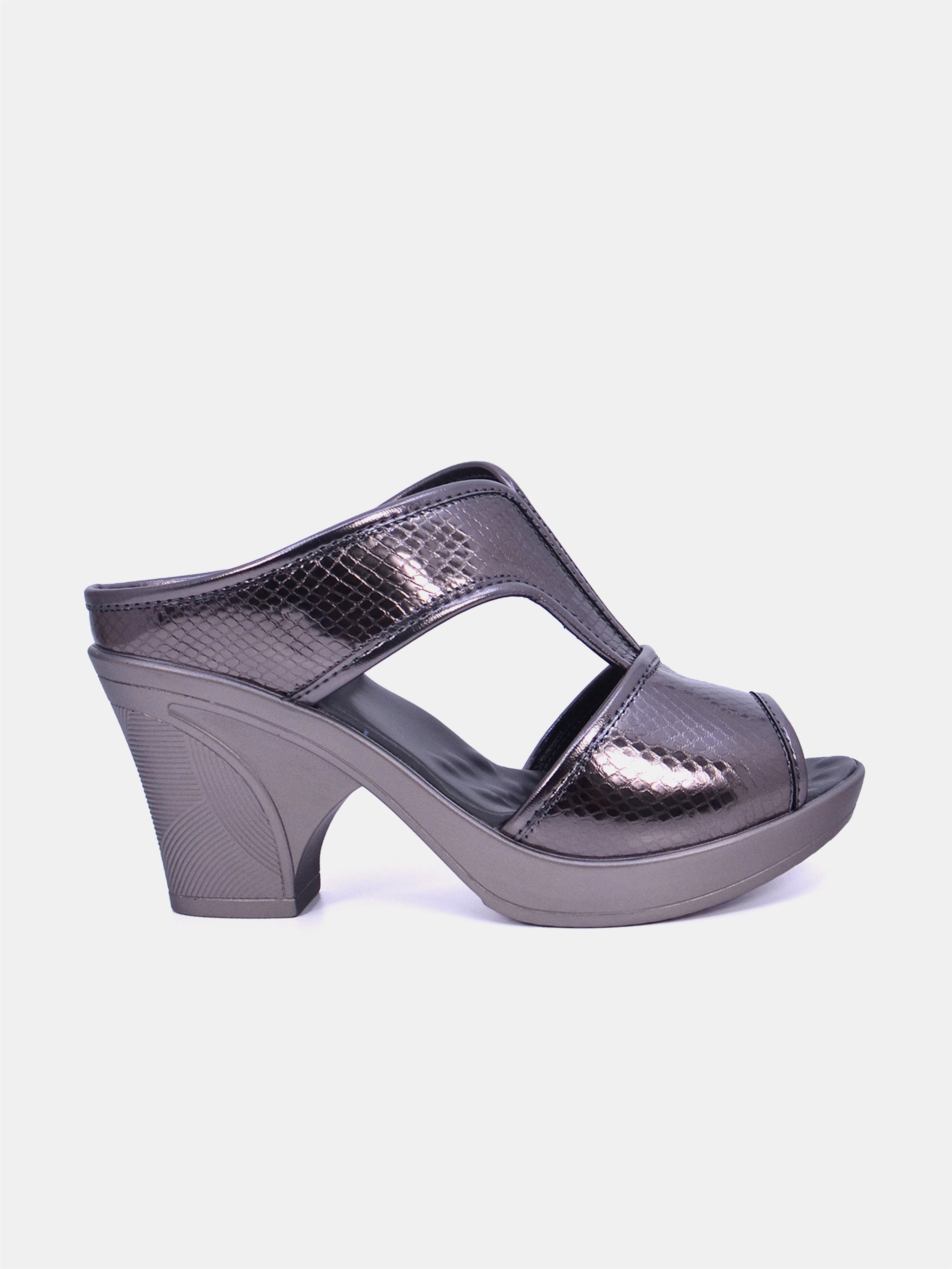 Mynaal Women's wedge heel sandal- 19017-62 -Gray