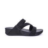 Women's block-heel sandal with embellished straps - 414RJ67B