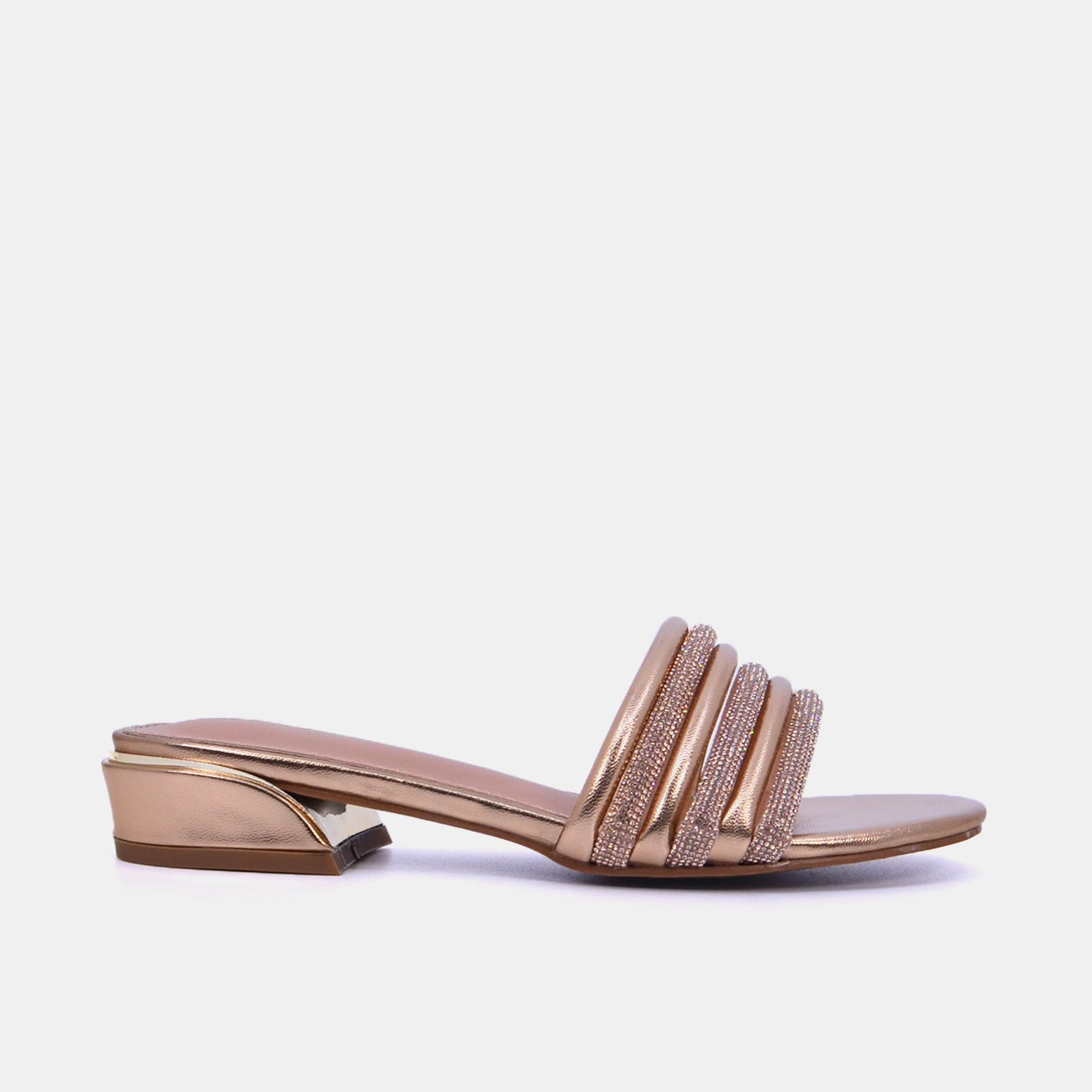 Mynaal Women's flat sandal-23BYD012-Gold