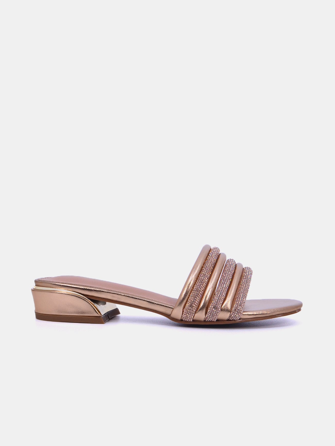 Mynaal Women's flat sandal-23BYD012-Gold