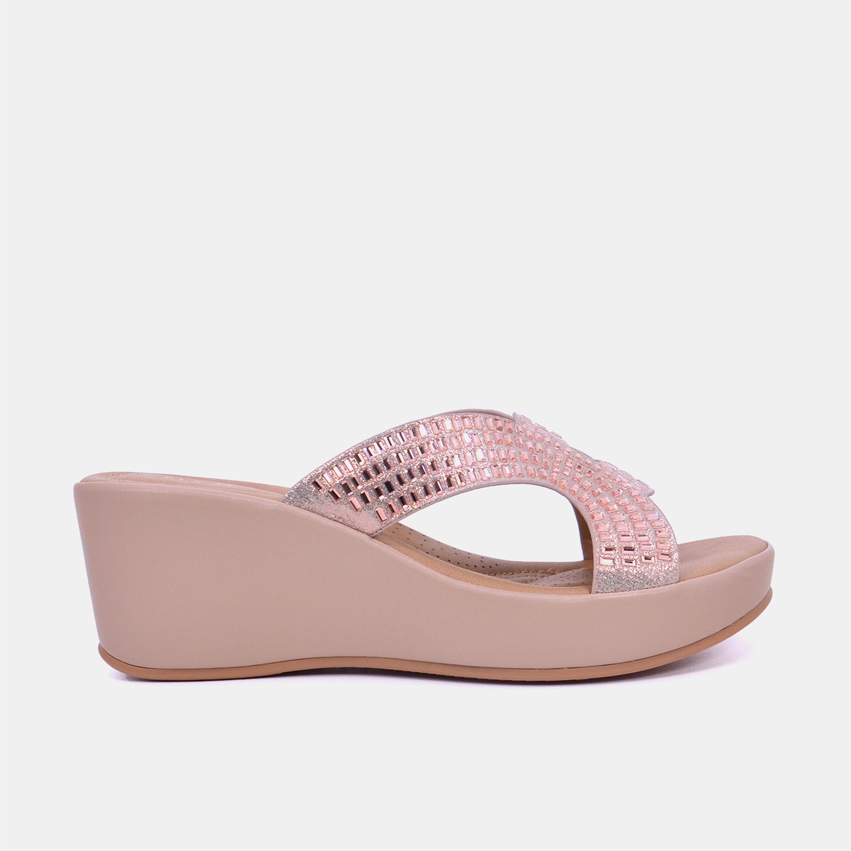 Mynaal Women's platform sandal-23ABT172-Rose-Gold