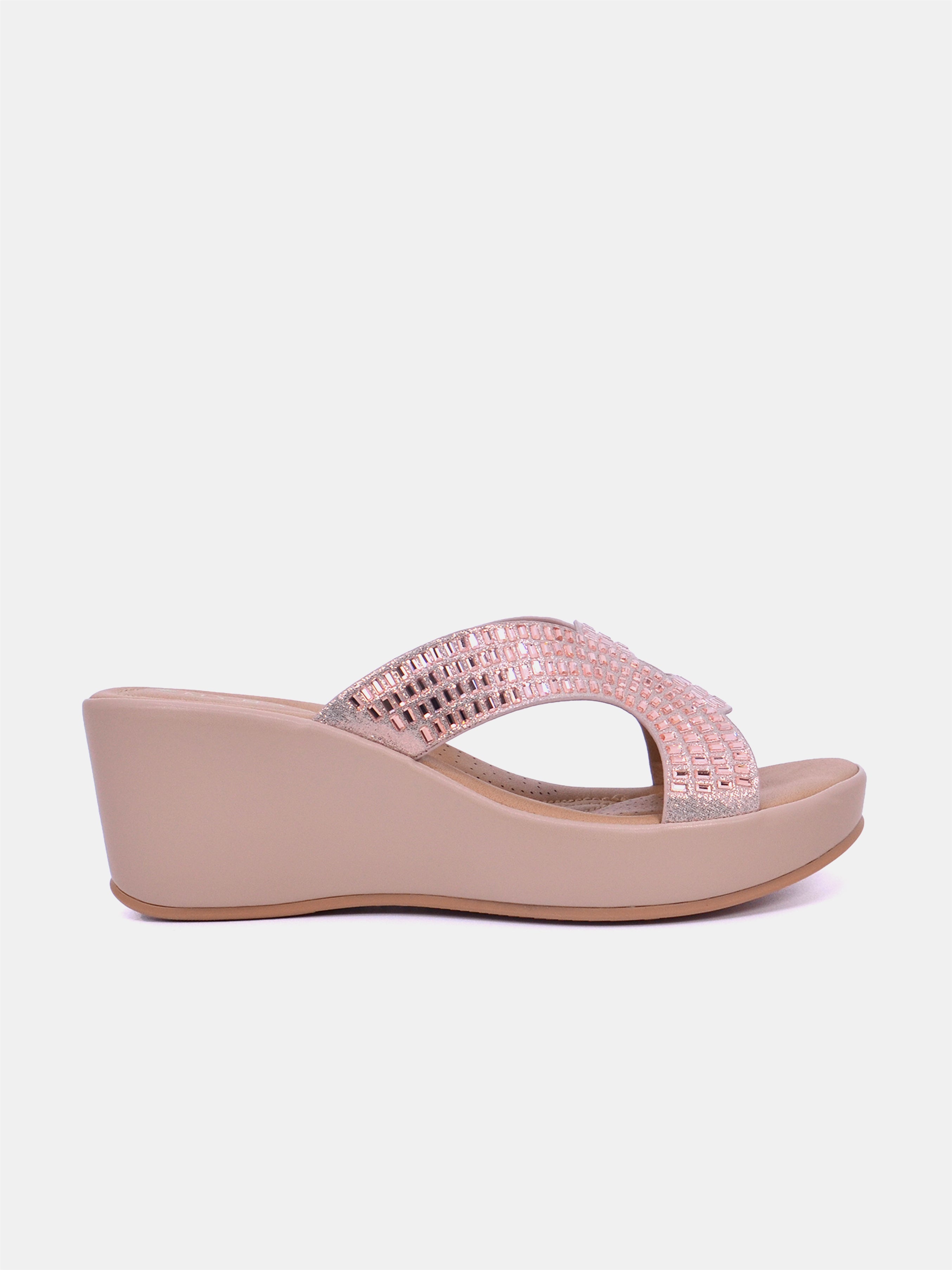 Mynaal Women's platform sandal-23ABT172-Rose-Gold