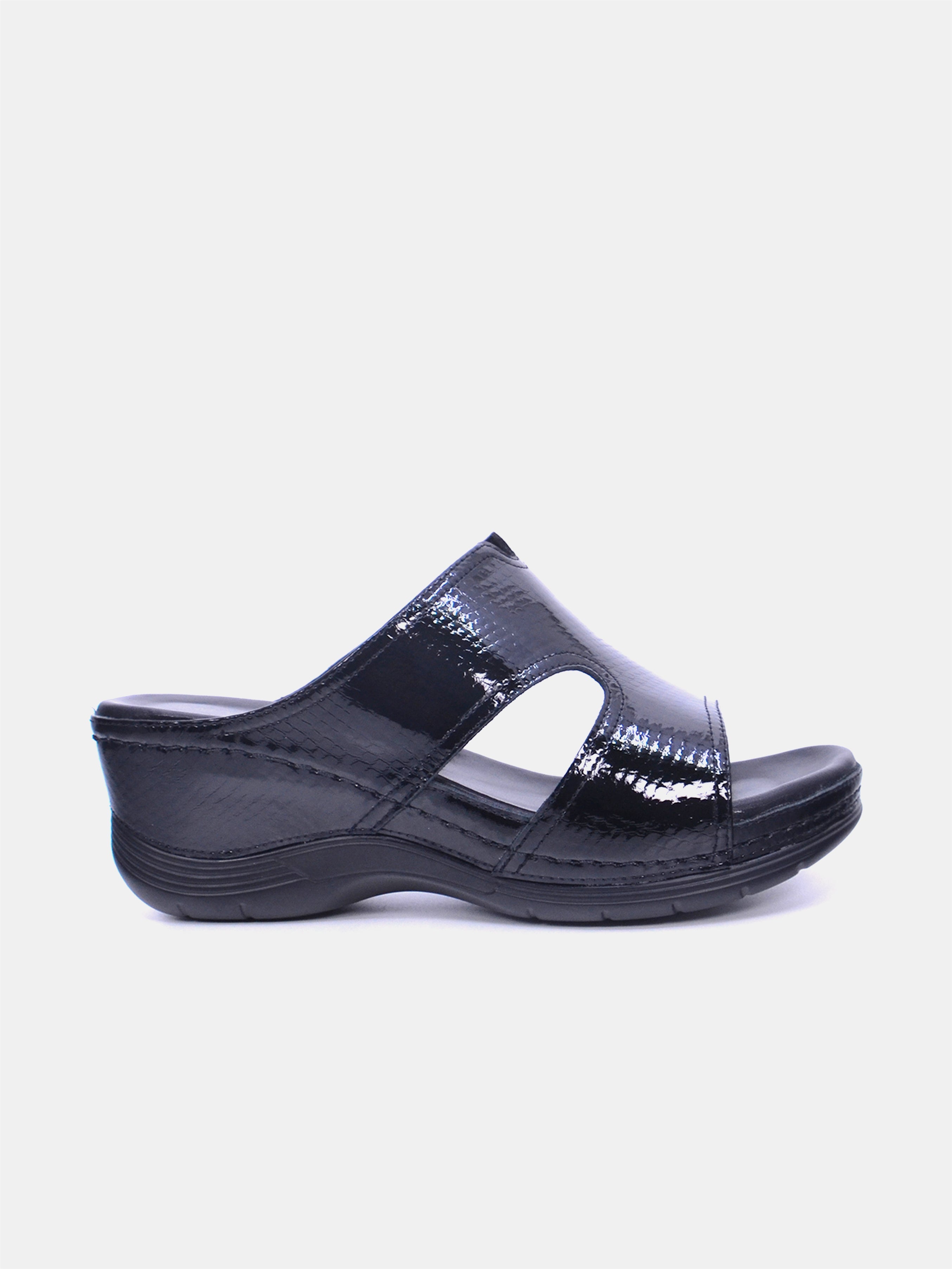Mynaal Women's slip-on sandal- 2407-32 -Black
