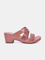 Mynaal Women's block heel sandal- 114RJ217 -Pink