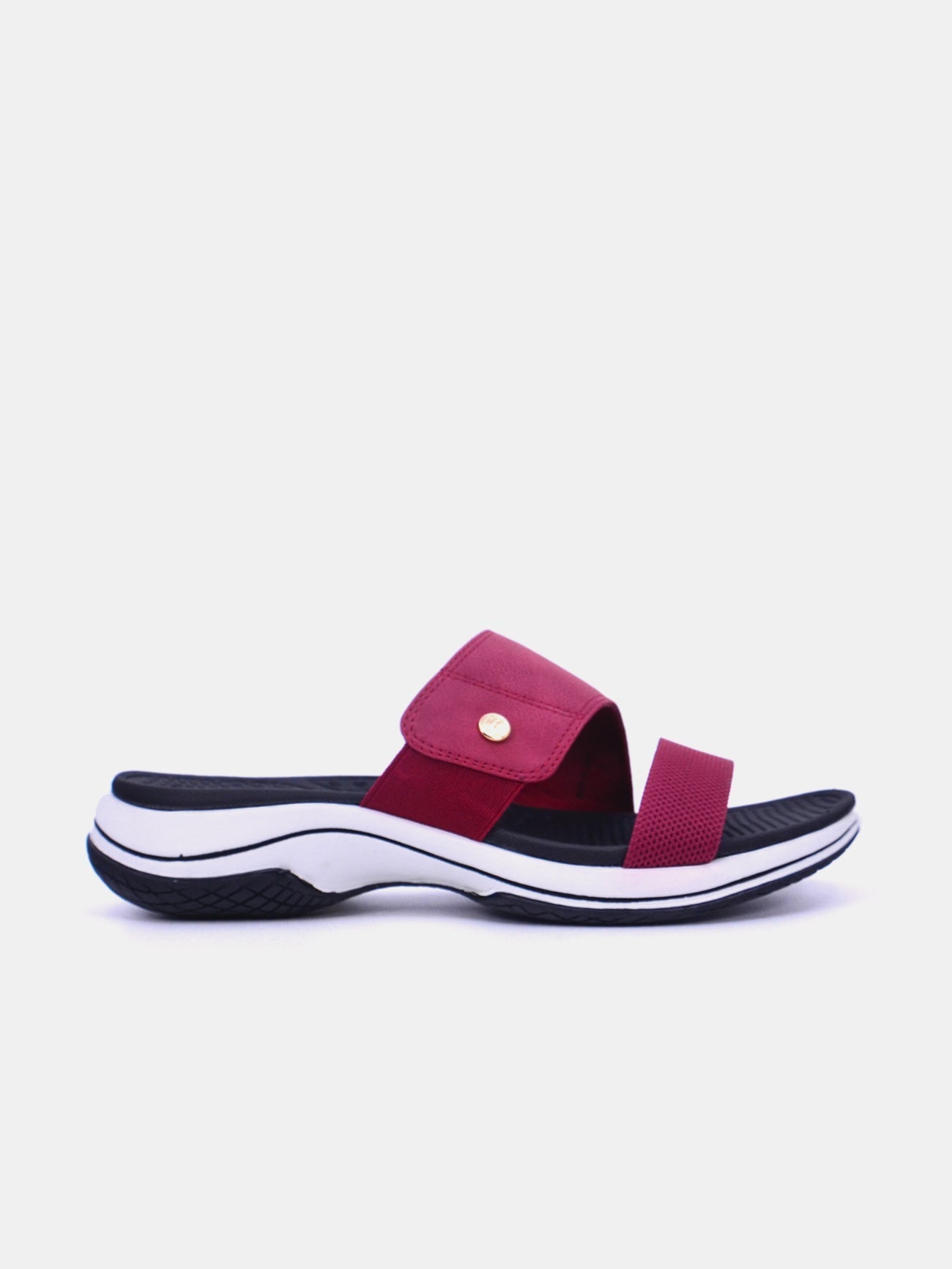 Mynaal Women's flat sandal-23ABT172-Maroon