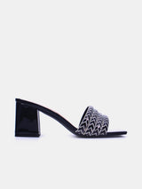 Women's block heel sandal - 3U888-5