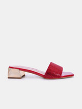 Women's block heel sandal - 18F4088-15