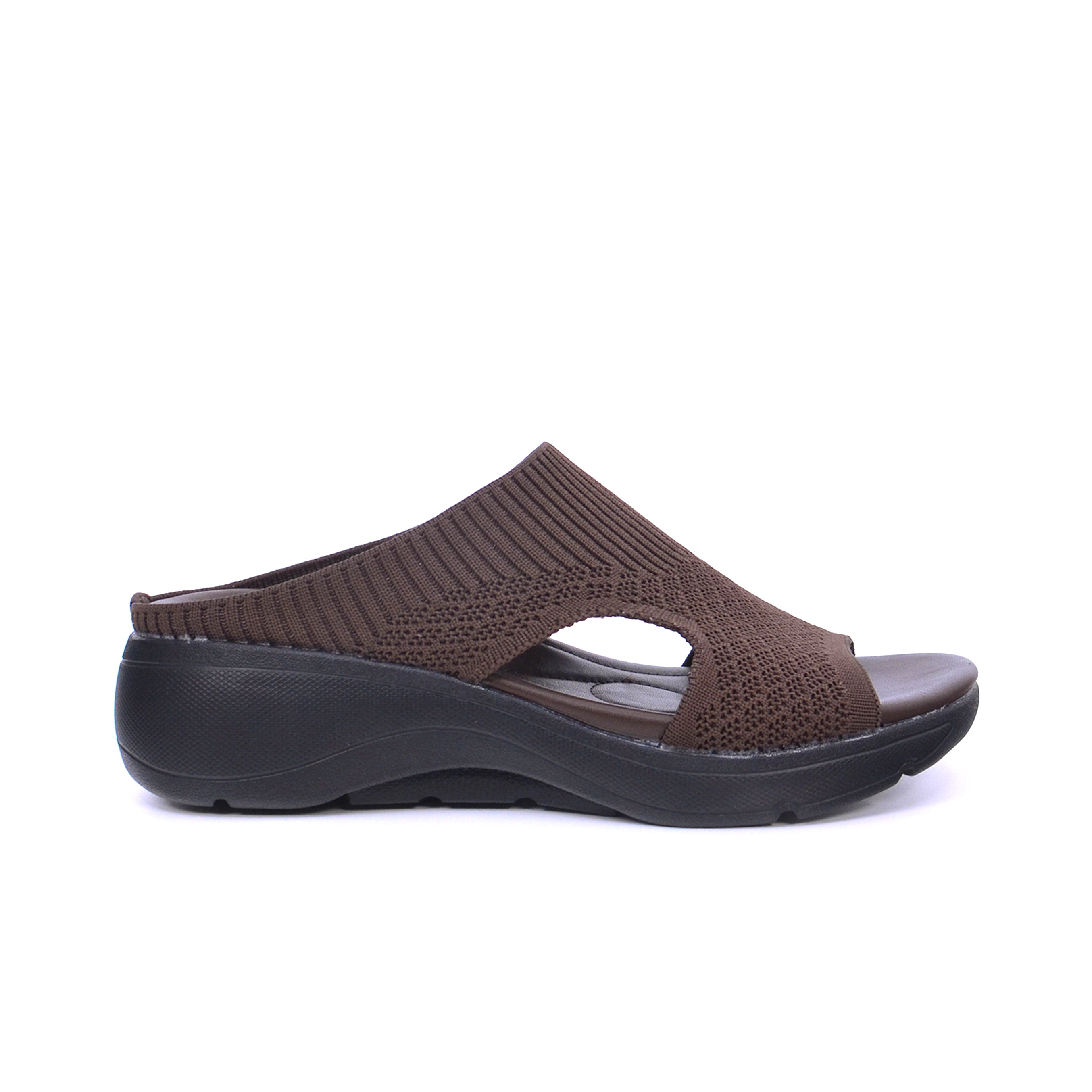 Mynaal Women's slip-on sandal-414RJ383-Brown