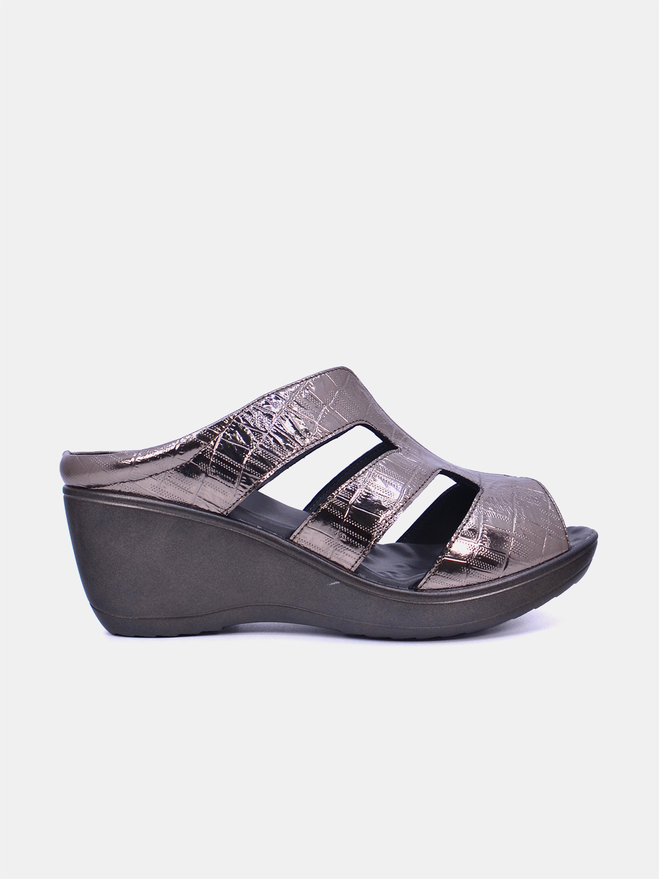 Mynaal Women's wedge heel sandal- 20926-50 -Gray
