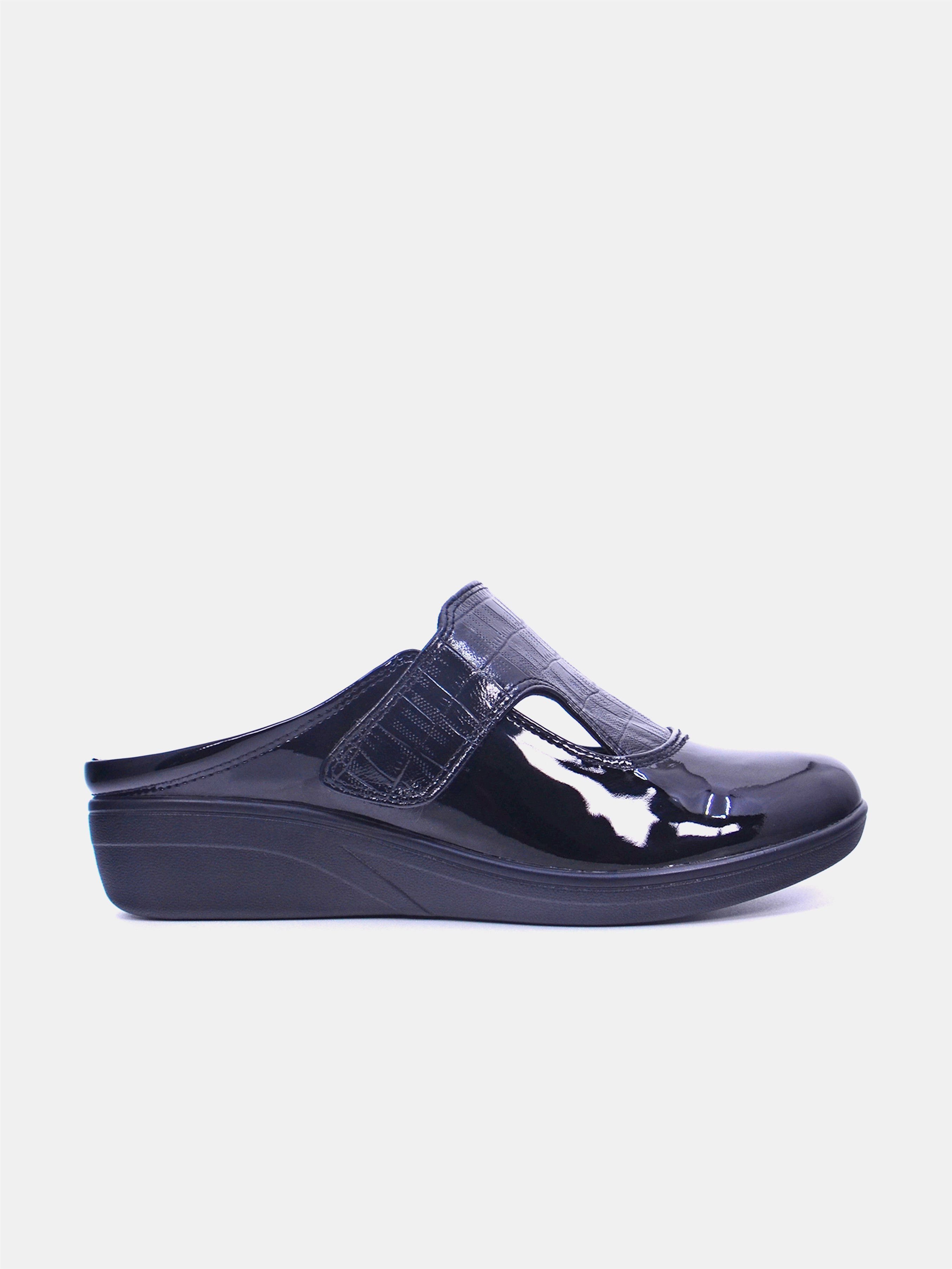 Mynaal Women's mule sandal- 2418-24 -Black