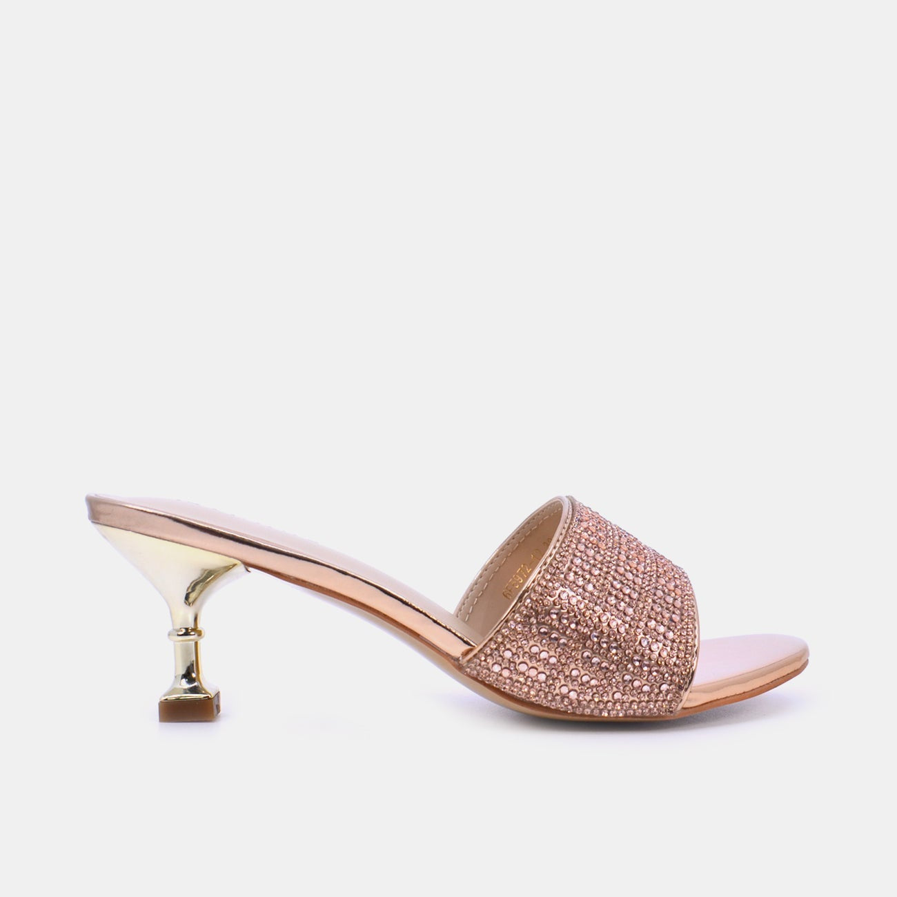 Mynaal Women's spool heel sandal-6F5972-12-Beige