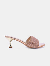Women's spool heel sandal - 6F5972-12