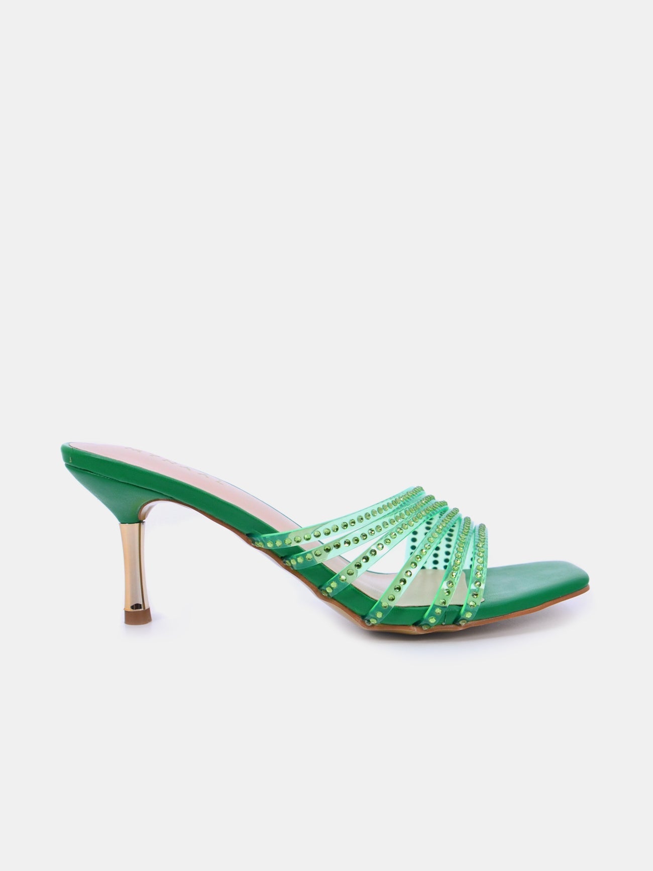Mynaal Women's pencil heel sandal-2GA1905-005-Green