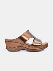 Mynaal Women's slip-on sandal- 2407-32 -Brown