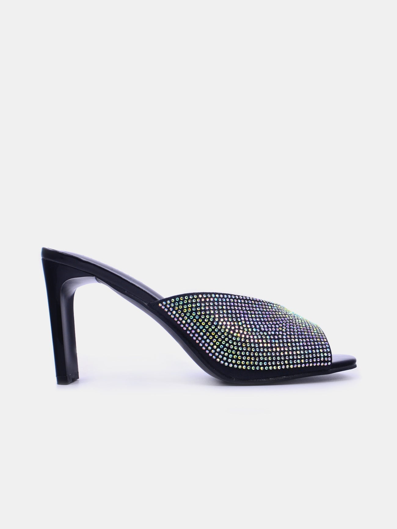 Mynaal Women's pencil heel sandal-18F9817-51-Black