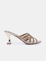 Women's spool heel sandal - 15C8618-1185