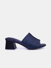 Mynaal Women's block heel sandal-23BJH181-Black