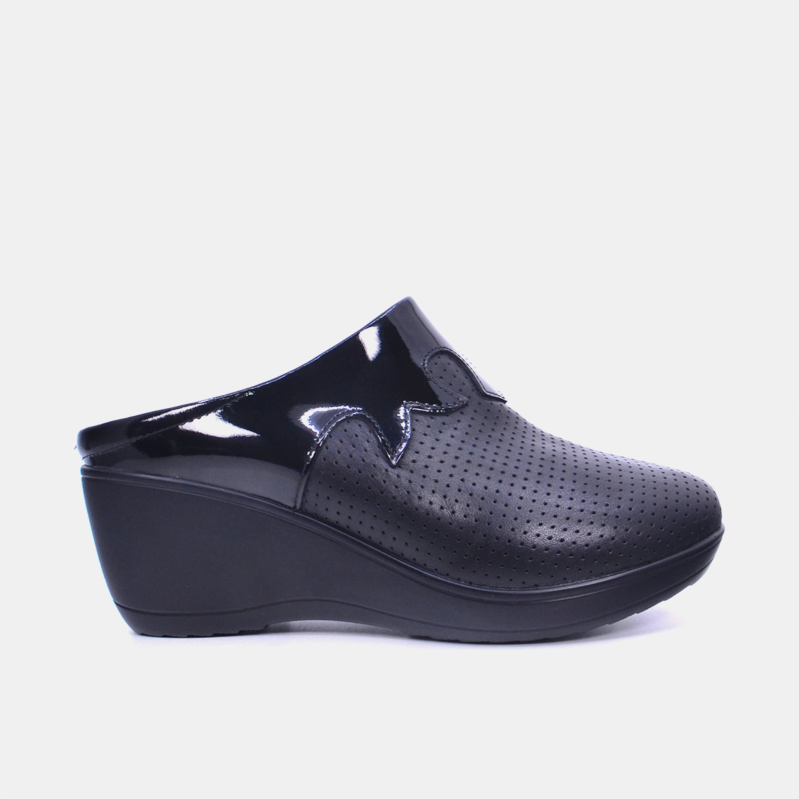 Mynaal Women's wedge heel sandal- 20926-51 -Black