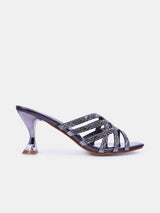 Women's spool heel sandal - 15C8618-1185